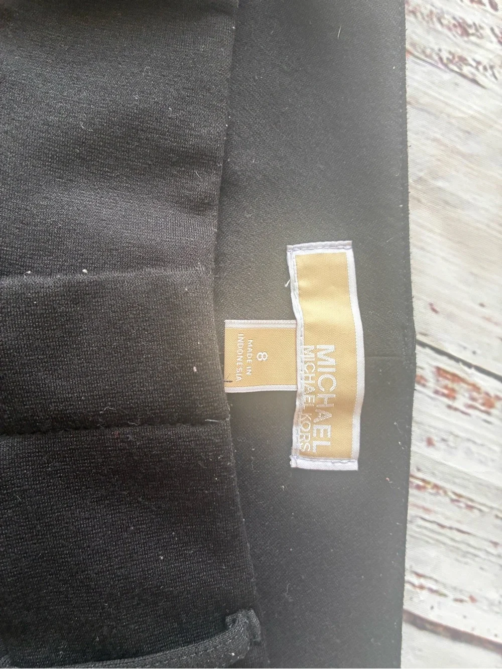 Michael Kohrs Black Career Stretch Pants Slacks Size 8
